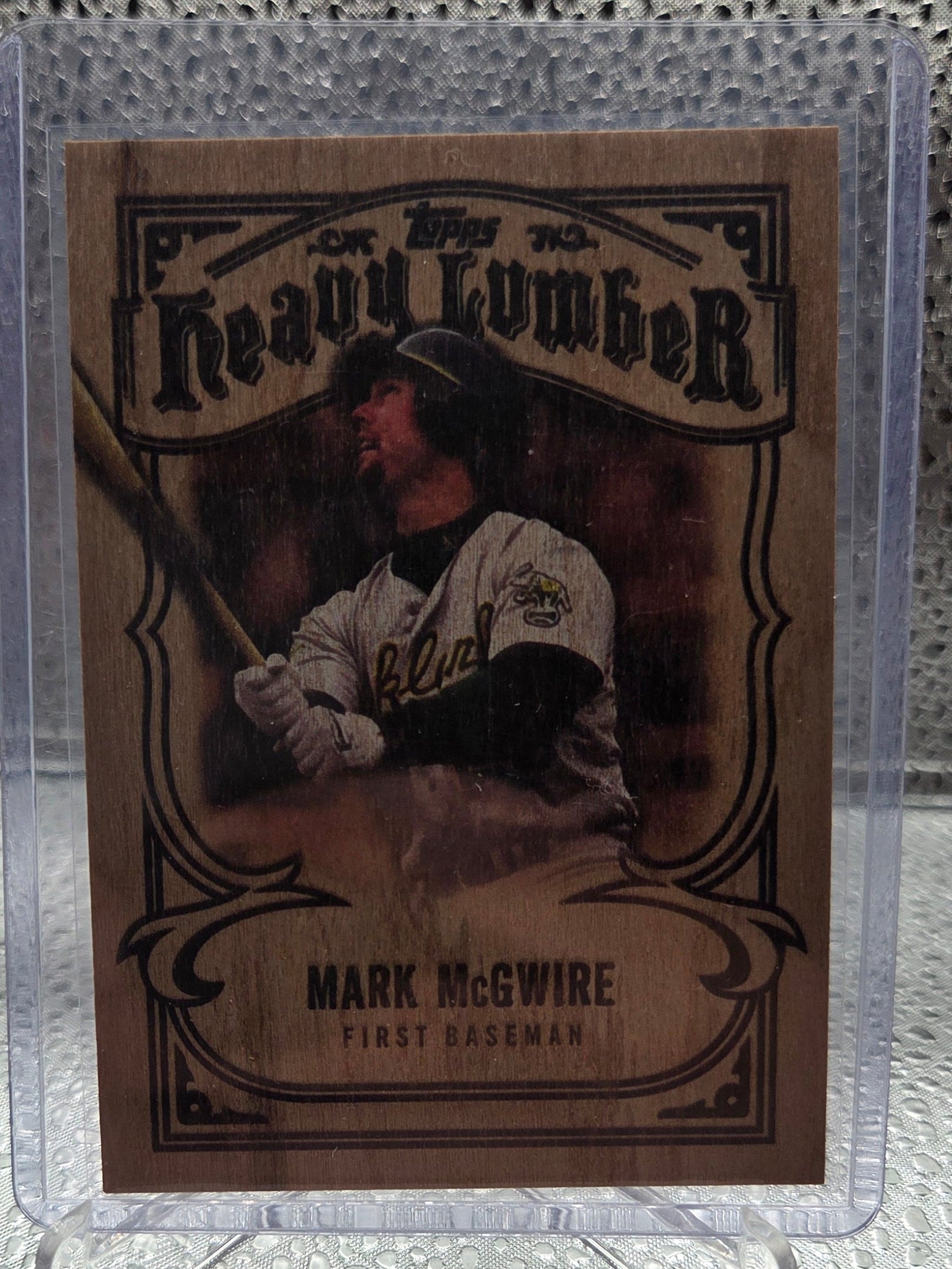 Topps Mark McGuire Lumber Master SSP